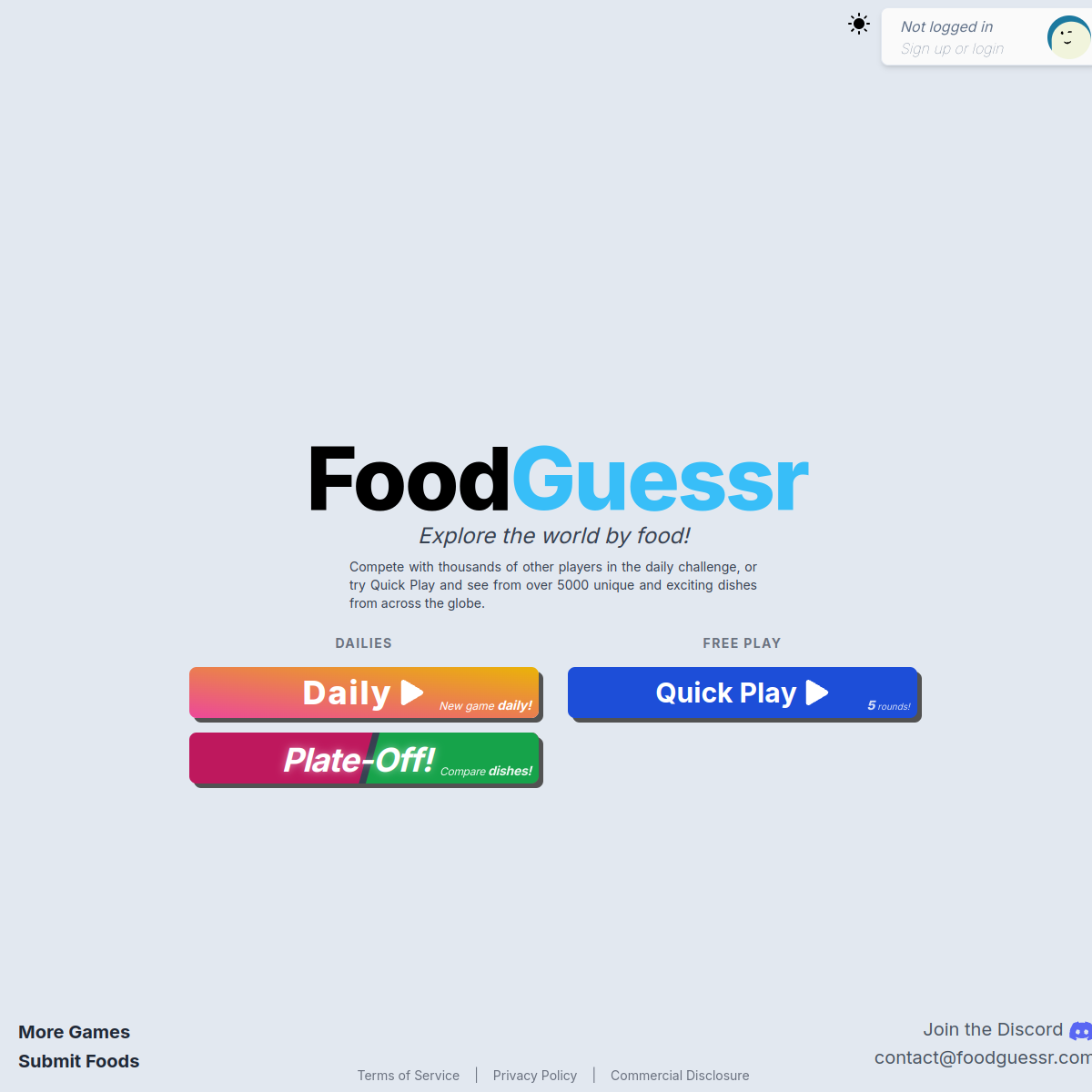 FoodGuessr