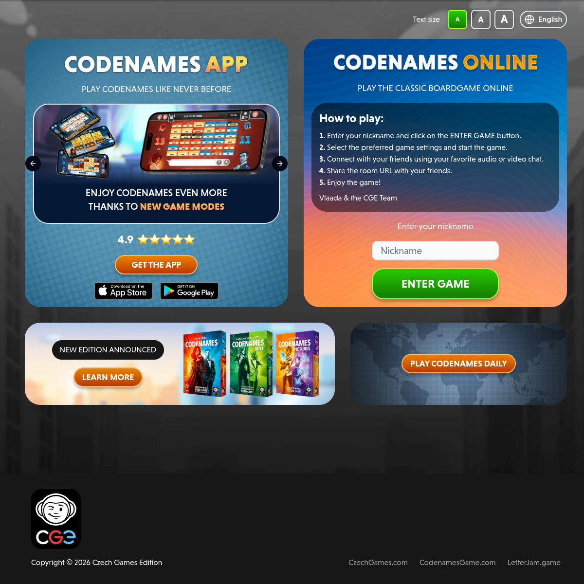 Codenames Online