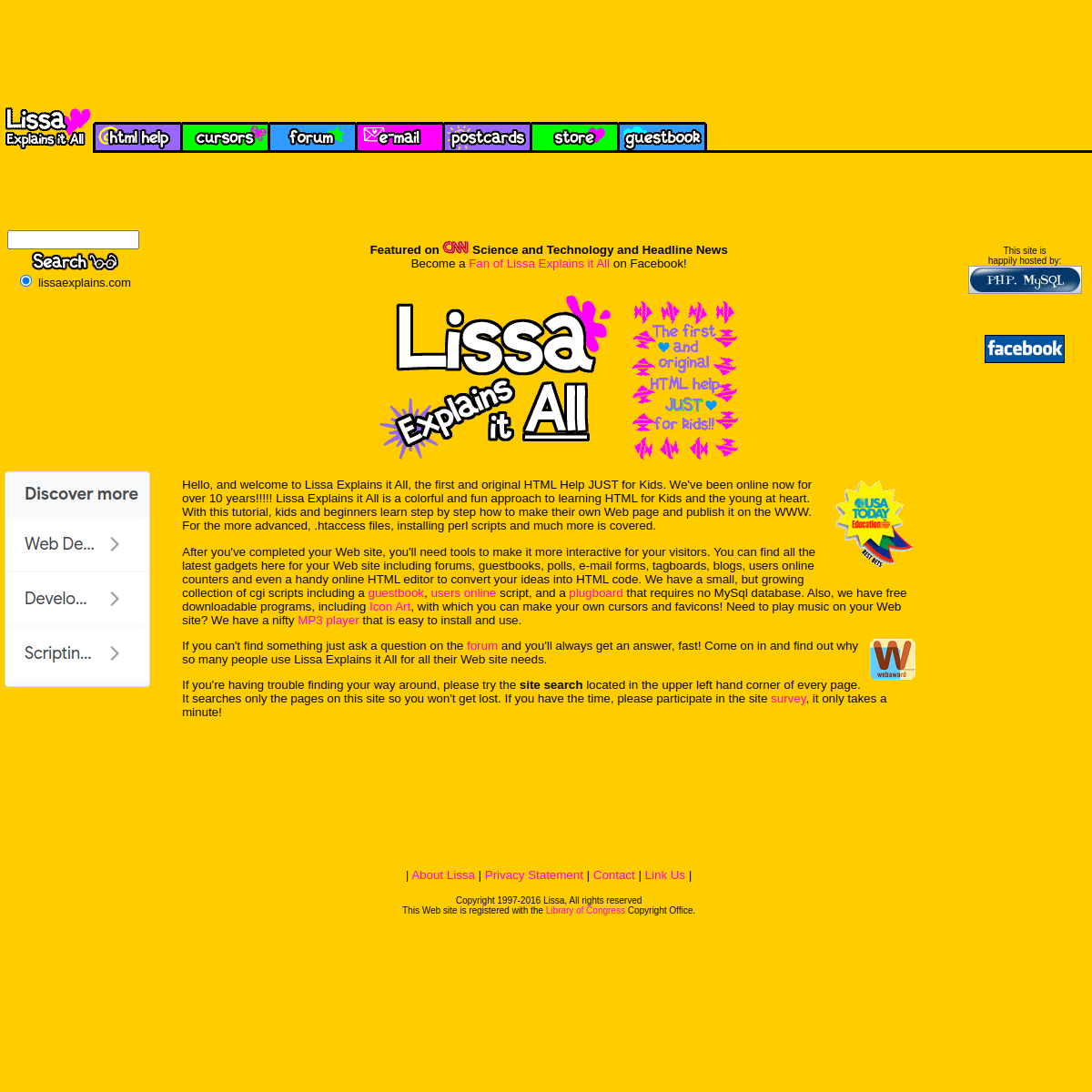 Lissa Explains It All