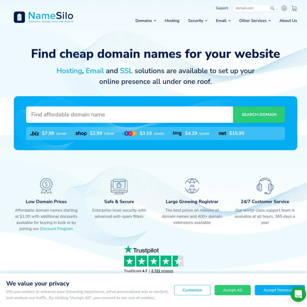 NameSilo - Domain Registrar