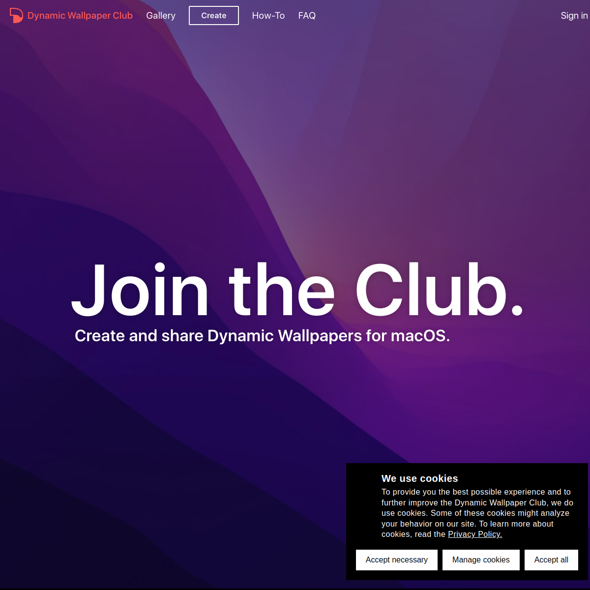 Dynamic Wallpaper Club