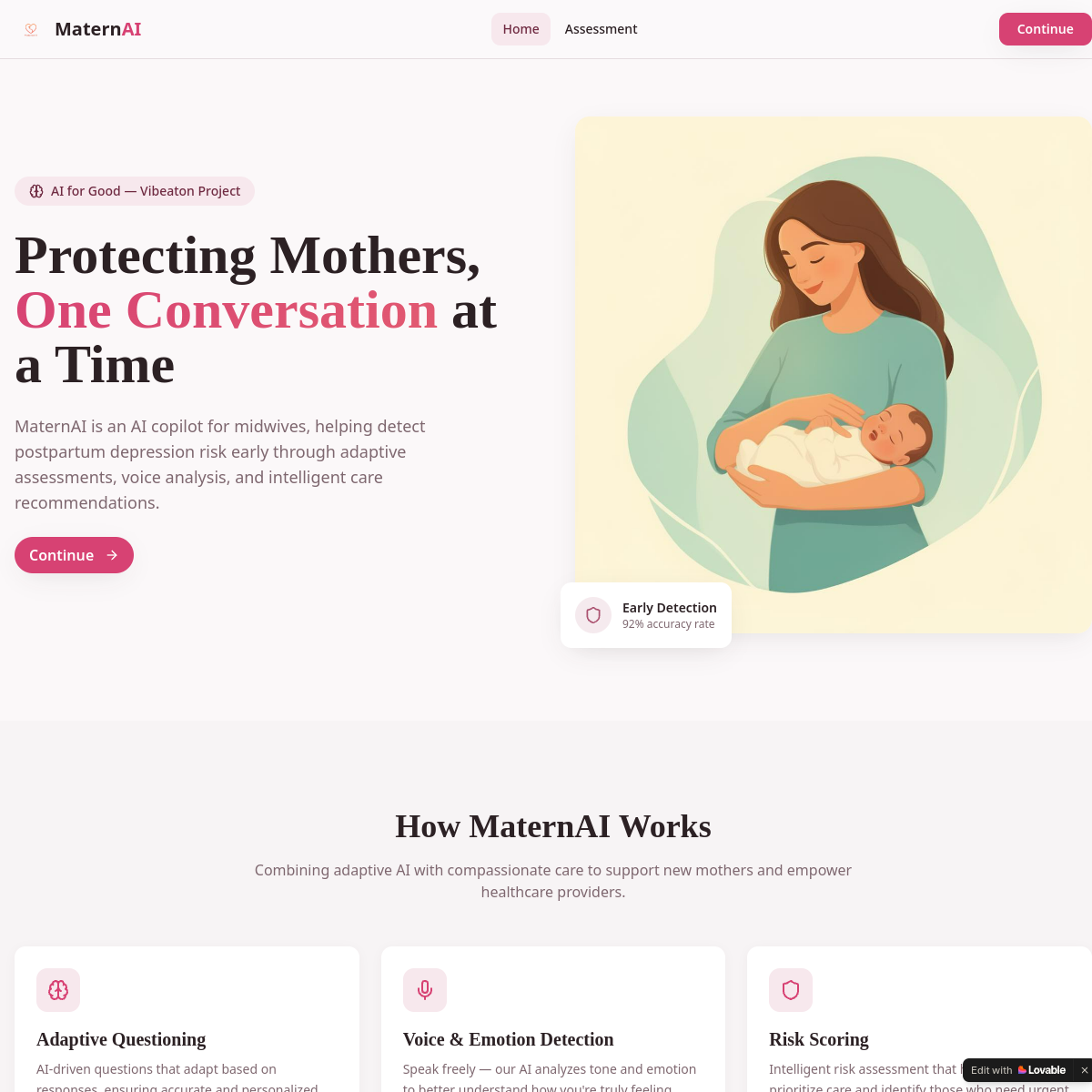 MaternAI - Post-partum Care