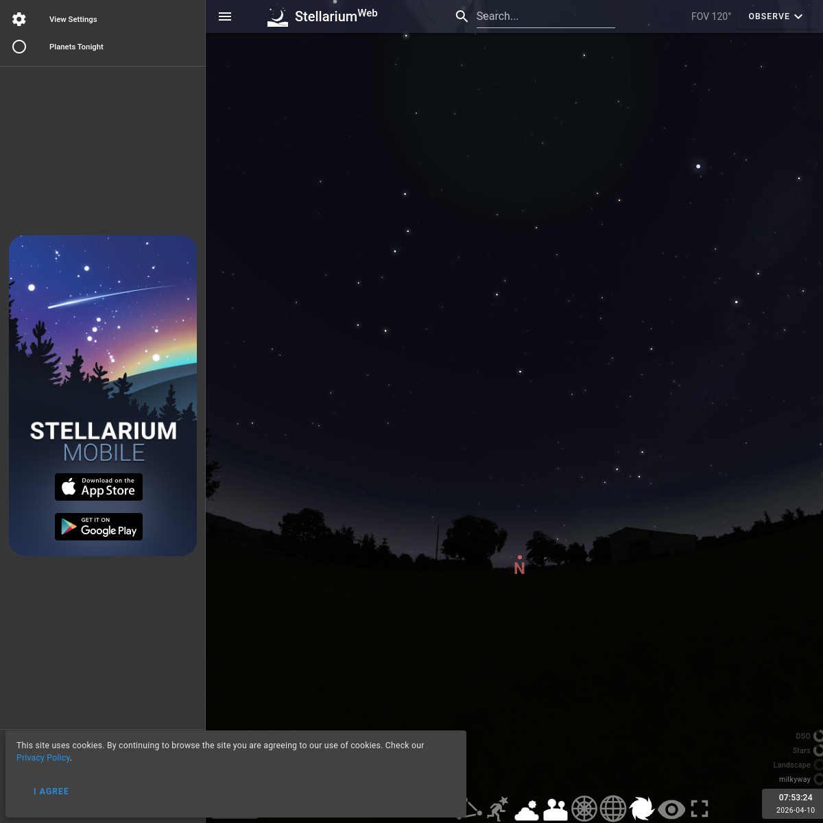 Stellarium Web