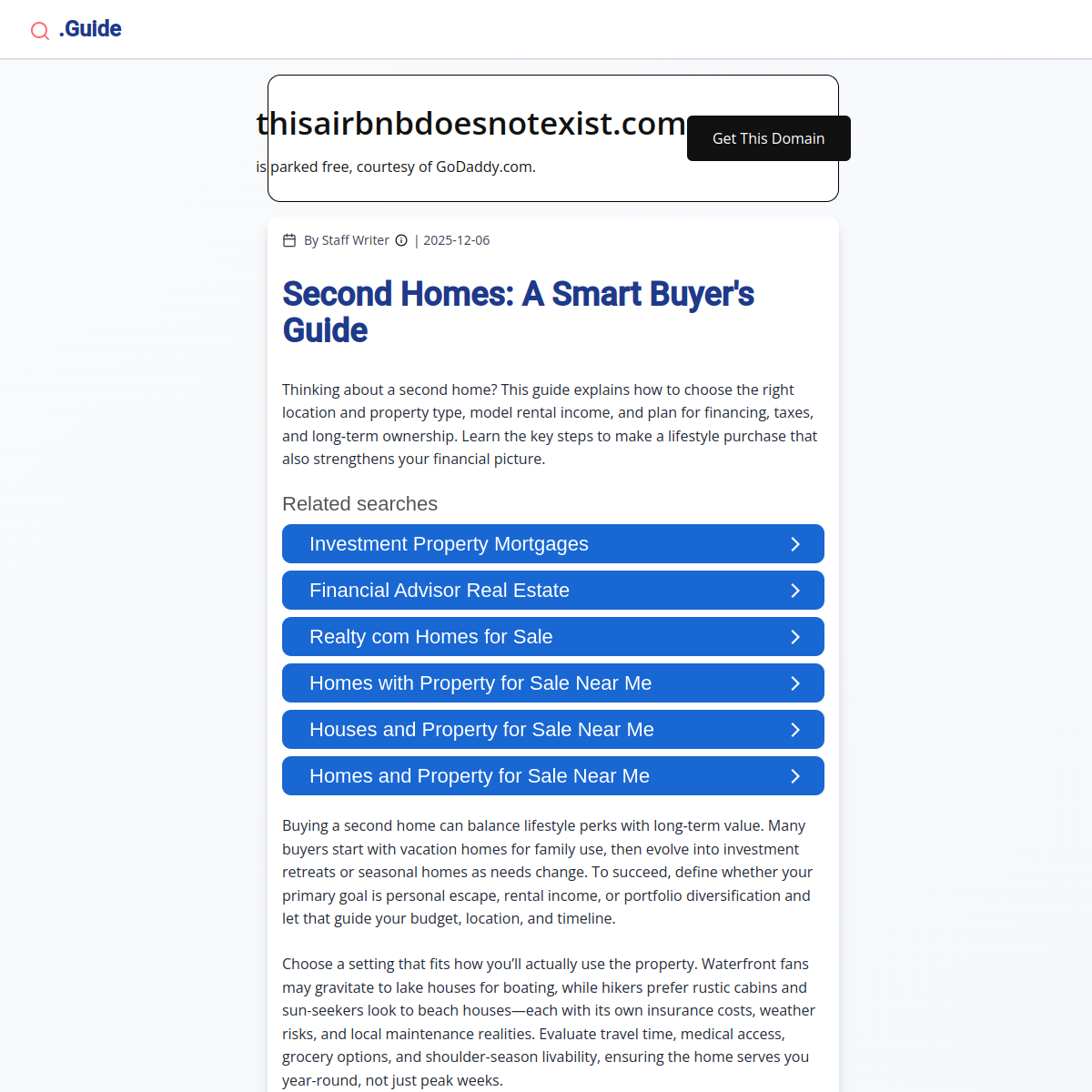 This Airbnb Does Not Exist