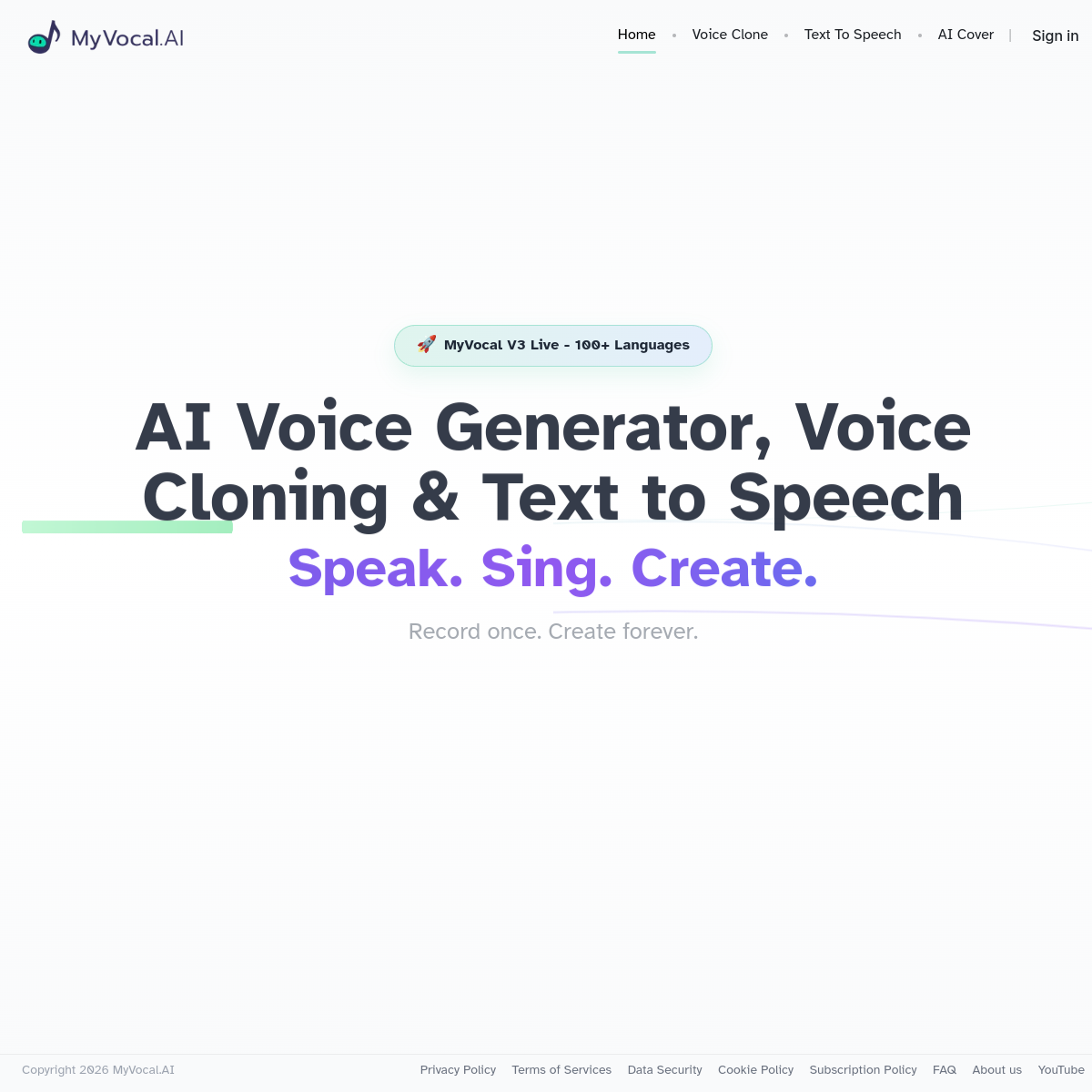 MyVocal AI