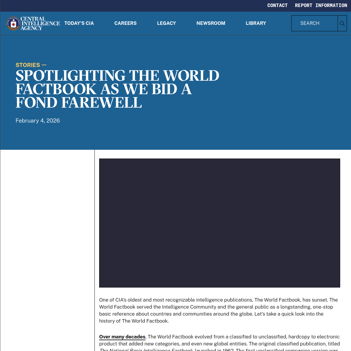 CIA World Factbook Map Viewer