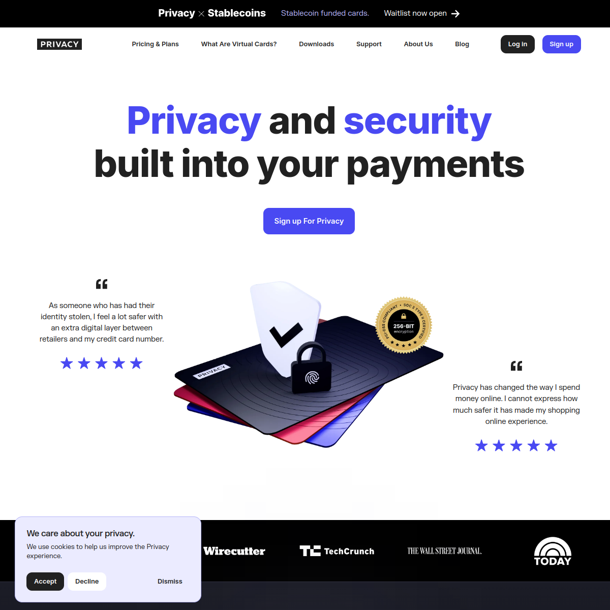 Privacy.com - Virtual Debit Cards