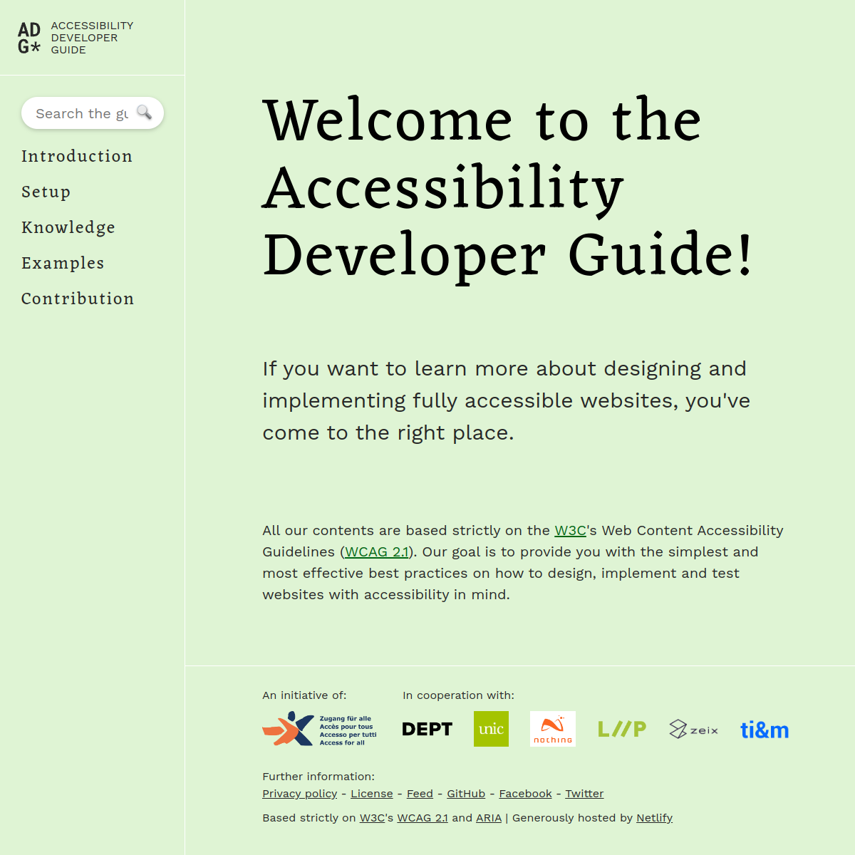 Accessibility Developer Guide
